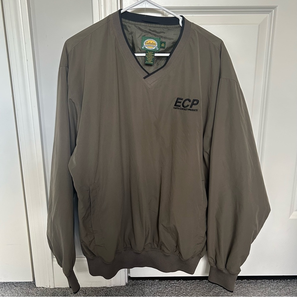 Cabela's Tan V-Neck Pullover